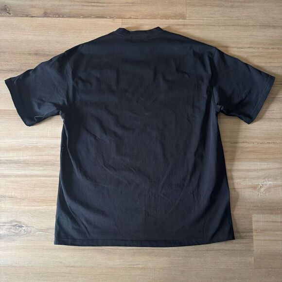 Vuja De VD Logo Designer Streetwear Black Shirt Size XL Japanese Luxury Modern - Picture 3 of 5